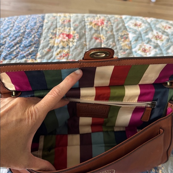 Coach Tan Crossbody Bag - Picture 7 of 10